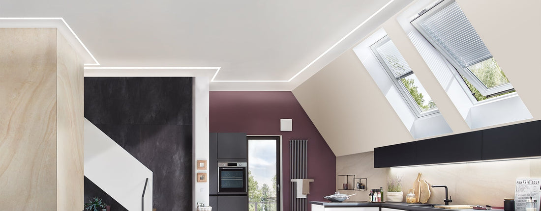 Roto Designo R6 — middensegment dakraam, ook elektrisch (Tronic)