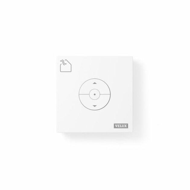 VELUX KLI 311 wandbediening voor dakramen, wit met dakraam-pictogram