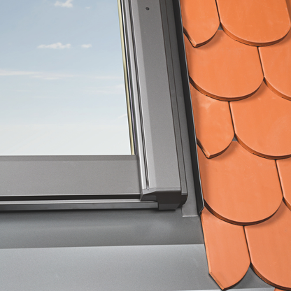 Roto gootstuk EDT voor effen pan — vierkante productfoto