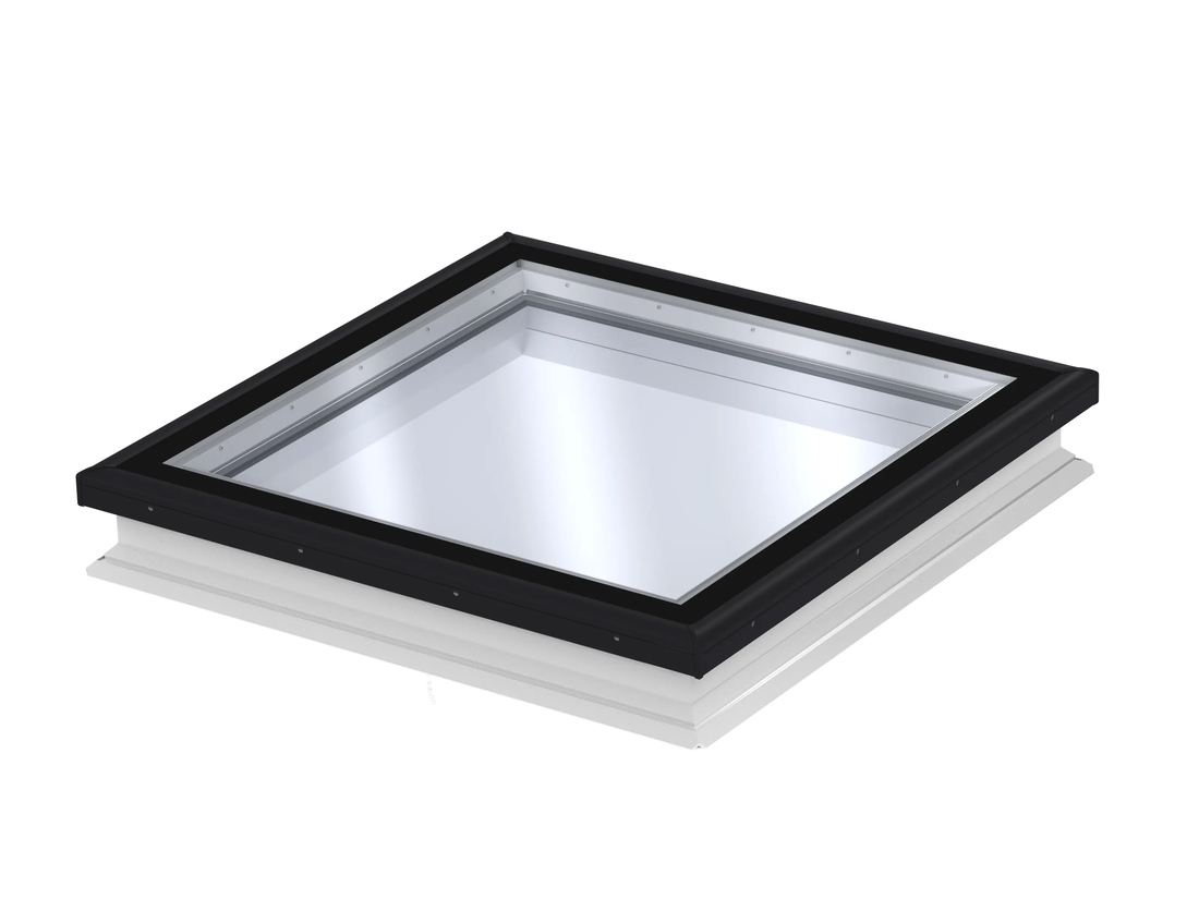 VELUX CFP platdakraam vast met koepel en opstand