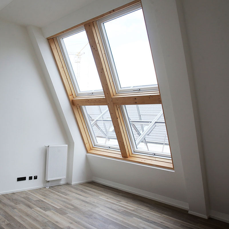 Roto Designo R6 Tuimelvenster hout - sfeerbeeld interieur
