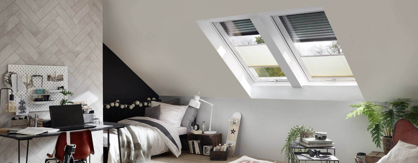 Roto Designo Buitenrolluik Solar — voor dakraam