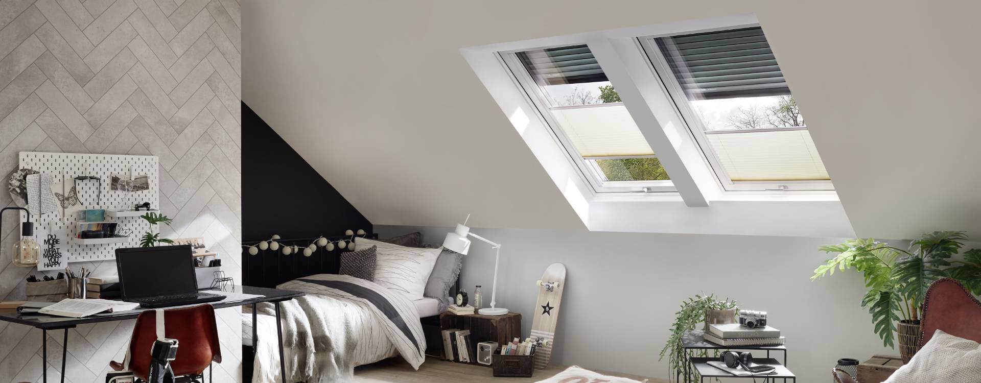 Roto Designo Buitenrolluik Solar — voor dakraam