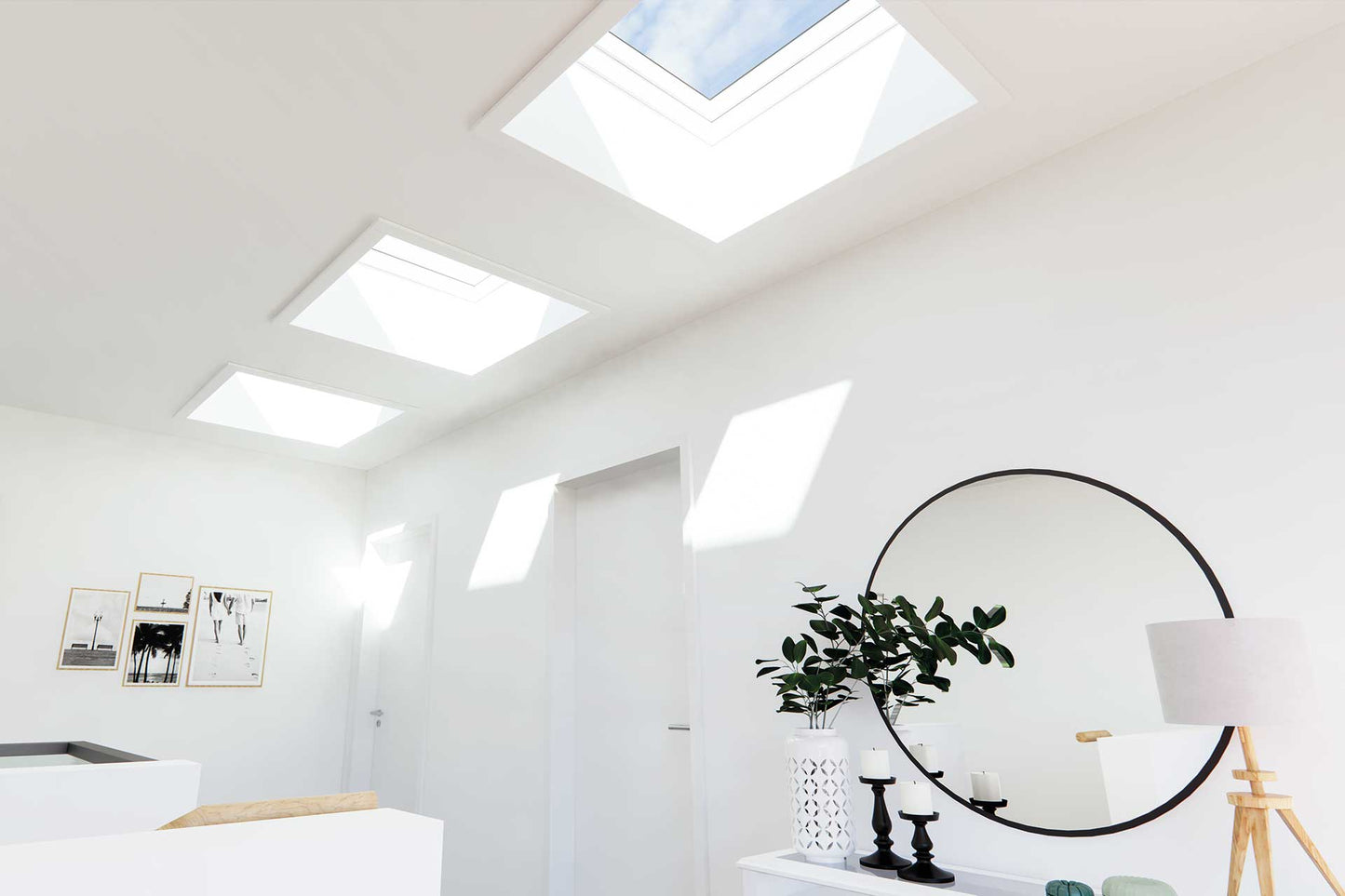 Roto OnTop Platdakraam Vast glas