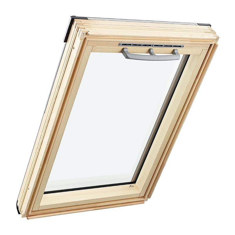Roto RotoQ Q4 Tronic elektrisch tuimelvenster Hout — productaanzicht