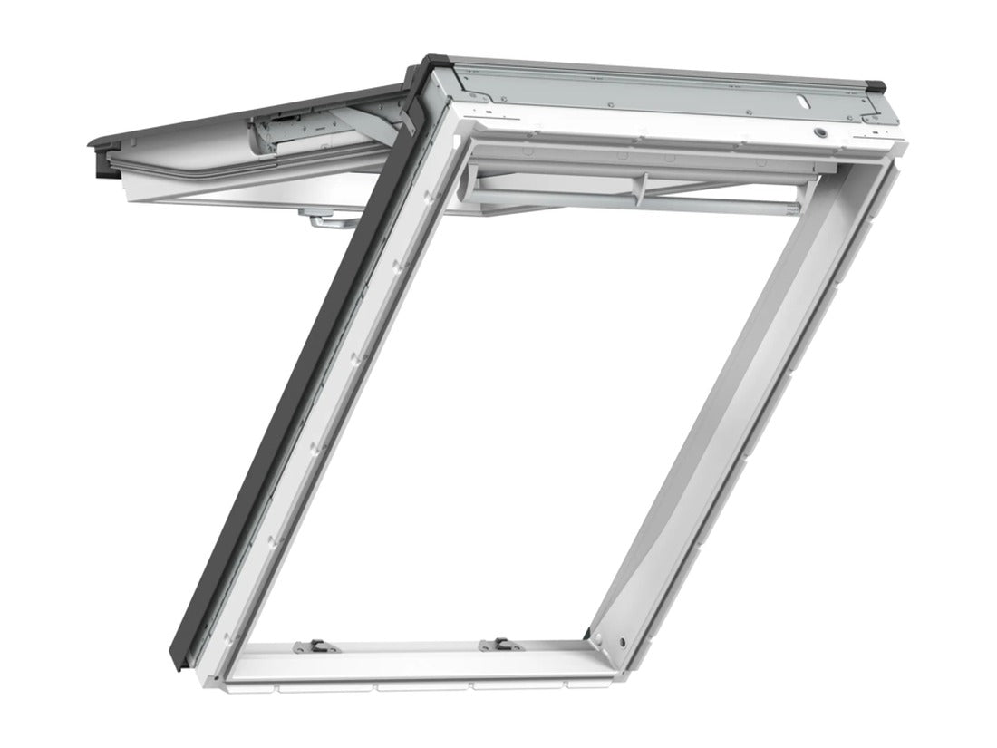 VELUX GPU uitzettuimelvenster kunststof (wit) — productfoto