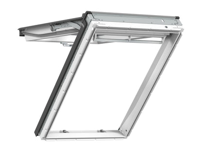 VELUX GPU uitzettuimelvenster kunststof (wit) — productfoto